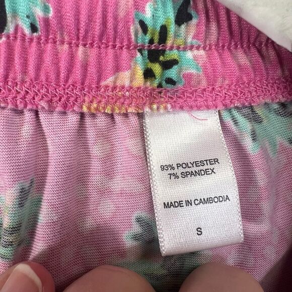 🍍Set! Small Cuddle Duds summer Short Sleeve Top
Cropped Pant 2-Pc Pajama set - Picture 6 of 14